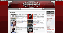 Desktop Screenshot of jamesbond-fr.com