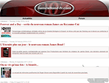 Tablet Screenshot of jamesbond-fr.com